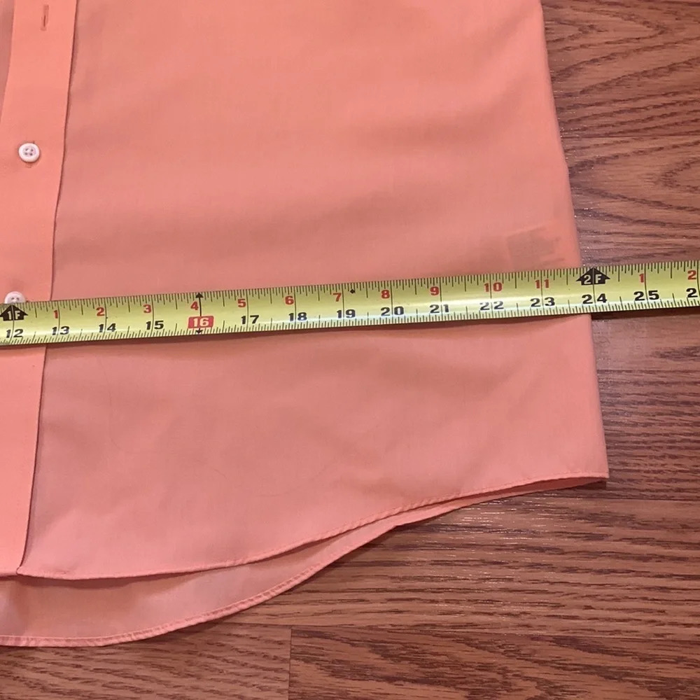 Stafford Classic Fit men’s button up short sleeve dress shirt size 16 - Picture 9 of 9